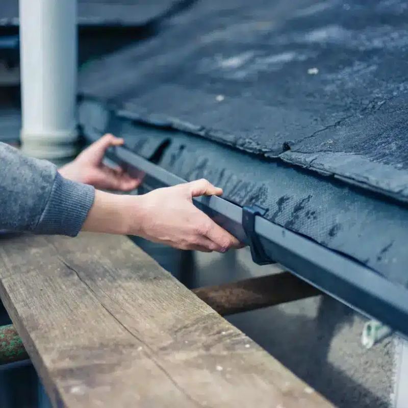 Eavestrough — Chinook Exteriors Inc., Calgary