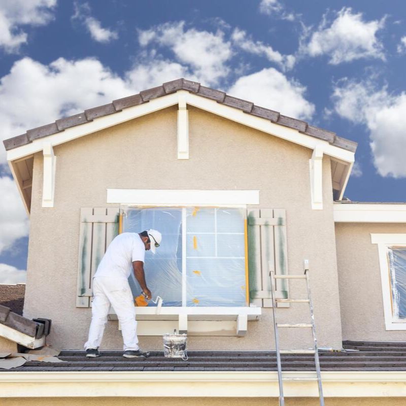 Exterior Painting — Chinook Exteriors Inc., Calgary