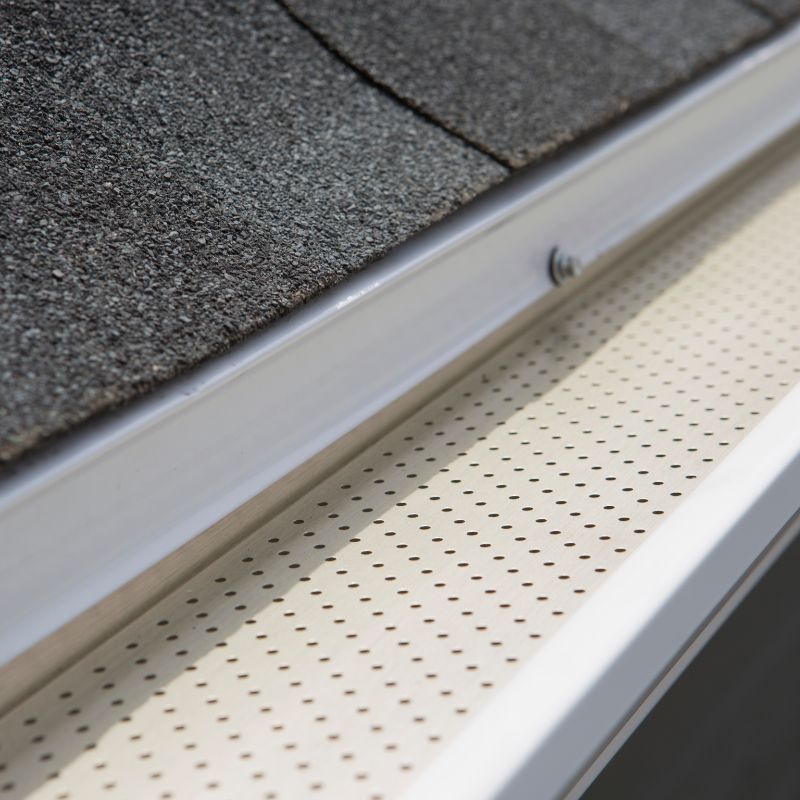 Alu-Rex Gutter Guard — Chinook Exteriors Inc., Calgary